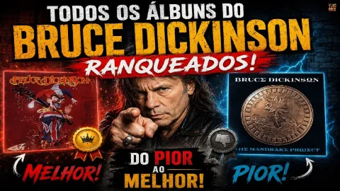 TODOS os álbuns do Bruce Dickinson rankeados (do pior ao melhor!)