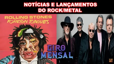 FIM DO DEEP PURPLE? NOVO DISCO DO ROLLING STONES, DOCUMENTÁRIO DO IRON MAIDEN, A VOLTA DO ANTHRAX E+