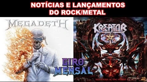 PROJETO SOLO DE TONY IOMMI, O ÚLTIMO DISCO DO MEGADETH, LANÇAMENTOS DE KREATOR, ALTER BRIDGE E +
