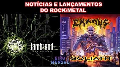 A VOLTA DO ANGRA, NOVO DISCO DO LAMB OF GOD, EXODUS E POWERWOLF ENTRE OUTRAS NOTÍCIAS E LANÇAMENTOS