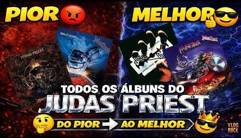 Rankeando TODOS os álbuns do Judas Priest (do pior ao melhor!)